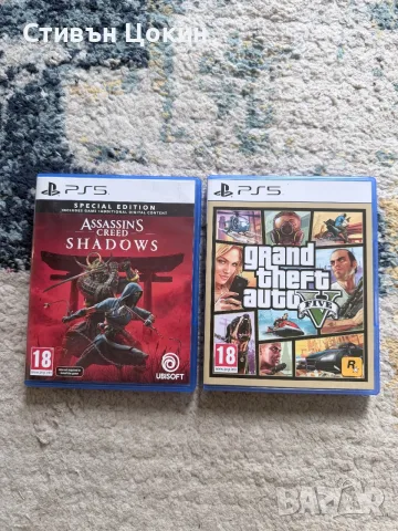 Assassin’s Creed Shadows и Grand Theft Auto V