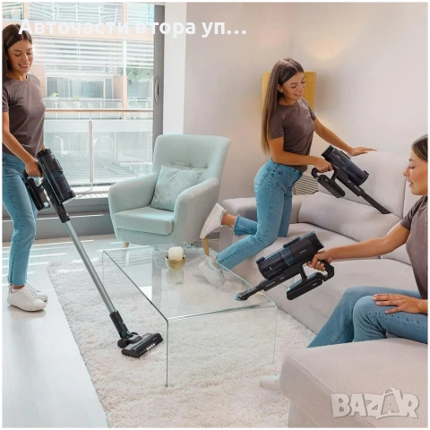 Вертикална прахосмукачка Cecotec Rockstar 1500 Ray Pure, снимка 4 - Прахосмукачки - 54577424