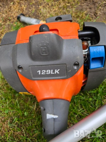 Моторен тример Husqvarna 129 LK с допълнителна приставка, снимка 2 - Градинска техника - 54363403