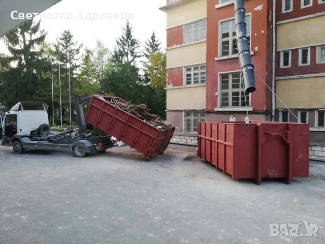 Контейнер за строителни отпадъци, снимка 6 - Индустриална техника - 54271159