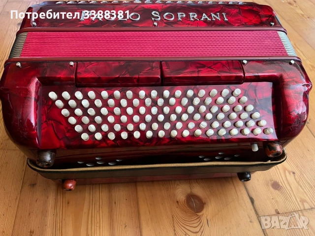 акордеон PAOLO SOPRANI, снимка 4 - Акордеони - 55102467
