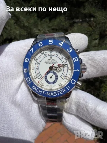 Rolex Yacht-Master II Мъжки Син Часовник С Автоматичен Механизъм Код Chronolux42, снимка 3 - Мъжки - 55643276