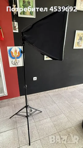 Софтбокс Студийно фотографско осветление , снимка 2 - Светкавици, студийно осветление - 55613662