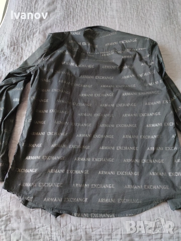 Оригинална мъжка риза на Armani, снимка 2 - Ризи - 55164876