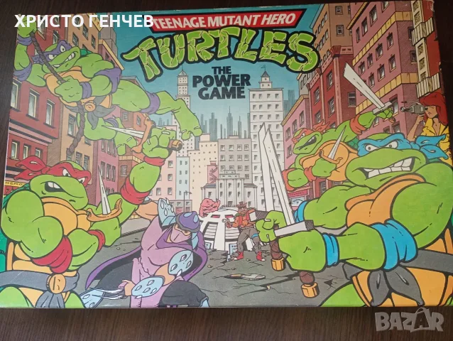 Ретро настолна игра Ninja turtles