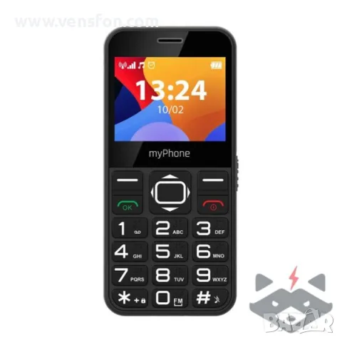  myPhone Halo 3 Телефон за възрастни /черен/, снимка 3 - Други - 55691830
