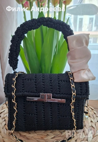 Ръчно изработени дамски чанти ✨, снимка 18 - Чанти - 53949324