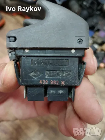 Бутон Ел. Стъкло за renault scenic 1 , 432962k , , снимка 4 - Части - 55673477