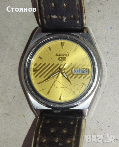 Оригинален мъжки Seiko 5, снимка 2 - Мъжки - 55237793