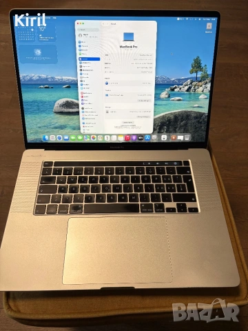 Лаптоп Apple MacBook Pro 16 - Core i7 / 16GB RAM / 500GB SSD / Radeon Pro 5300M