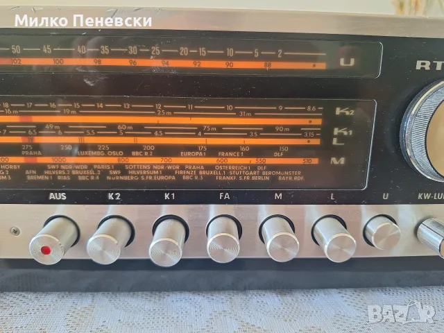 GRUNDIG RT 200 HI FI VINTAGE STEREO TUNER.BAUYAHRE 1971/72.NEUE PREIS-900 DM.FM 87,5-108 MHZ., снимка 5 - Ресийвъри, усилватели, смесителни пултове - 55493038