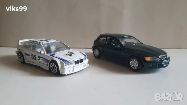 Метални колички BMW - M3 и Z3, снимка 6 - Колекции - 55455823