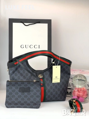 GUCCI ⚜️Дамски Чанти , снимка 10 - Чанти - 54193590