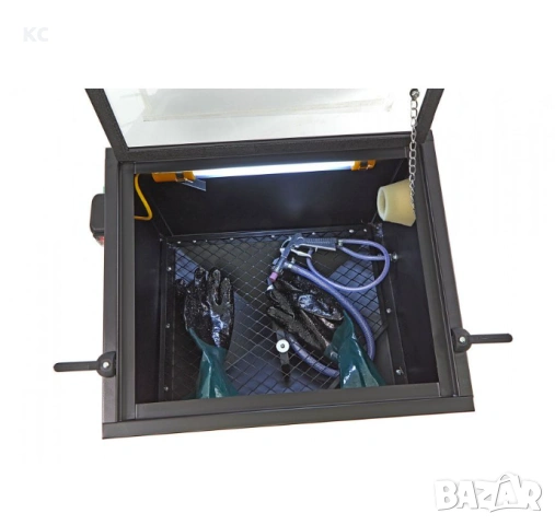 Пясъкоструйна камера HBM 8963 SBC 90 , 2.5 до 5.5 бара, 90 л, снимка 4 - Други инструменти - 55238977