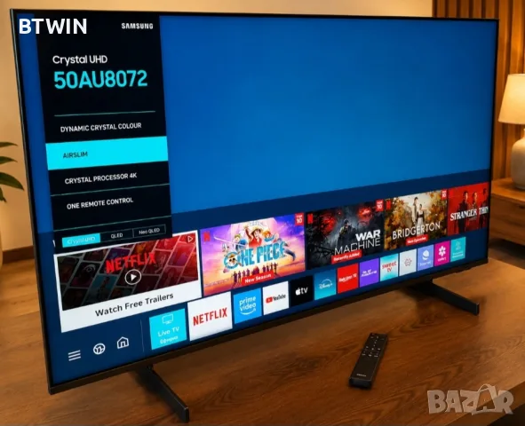 Телевизор - Samsung 50 ИНЧА - Smart - 4K Ultra HD - LED !