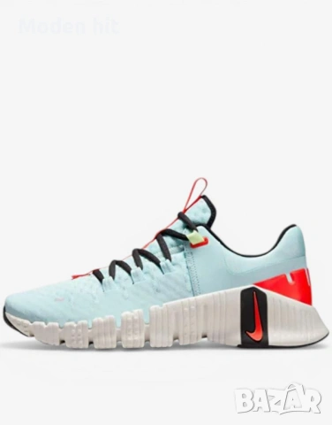 Оригинал! NIKE Free Metcon 5 Trainers Shoes Blue дамски маратонки, снимка 2 - Маратонки - 54632208