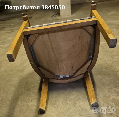 Стабилно дървено кресло / стол тип „Виена“ – масивно дърво, снимка 4 - Столове - 55631750
