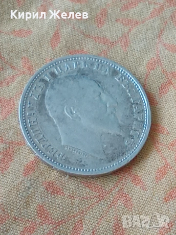 Българска сребърна монета 1 лев 1910 г цар Фердинанд първи 37754, снимка 6 - Нумизматика и бонистика - 54802327