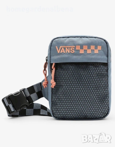Vans Skate Sling Bag Blue Унисекс Чанта – Синя – Регулируема Презрамка – Бродирано Лого, снимка 2 - Чанти - 54575927