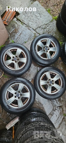 5/100/15 toyota avensis prius 4 бр. лети джанти с гуми, снимка 2 - Гуми и джанти - 38738401