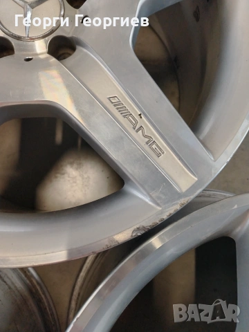 4бр.алуминиева джанта 19цола за Mercedes оригинално AMG 5x112, снимка 4 - Гуми и джанти - 55248793
