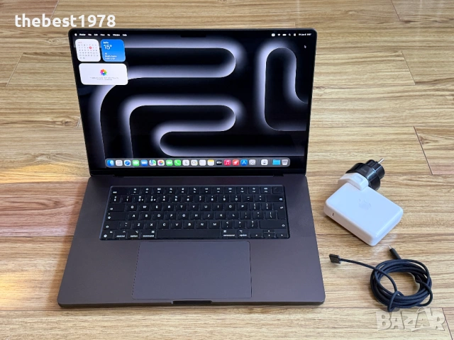 MacBook Pro 16`M4 MAX/14 CPU/32 GPU/36GB RAM/1TB SSD/27 Месеца Гаранция/Батерия 100%-40 Цикъла/Space