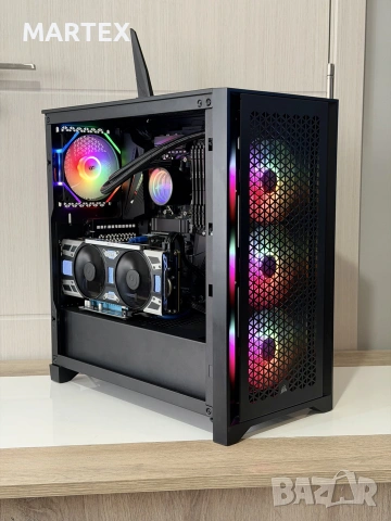 Геймърски компютър Ryzen 5 5600x, GTX 1080, 32GB, водно охлаждане, снимка 6 - Геймърски - 55191168