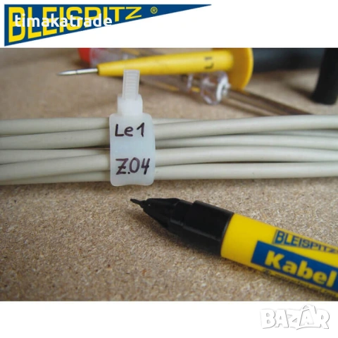 Маркер за кабели дебелина 0.75 мм, снимка 2 - Кабели и адаптери - 54171434
