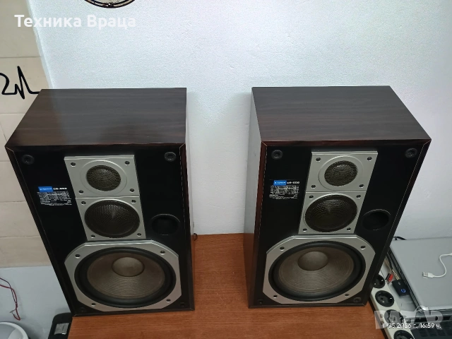 Pioneer CS-656. 3-лентови тонколони с чудесен балансиран звук. Изпращам видео. , снимка 11 - Тонколони - 54561005