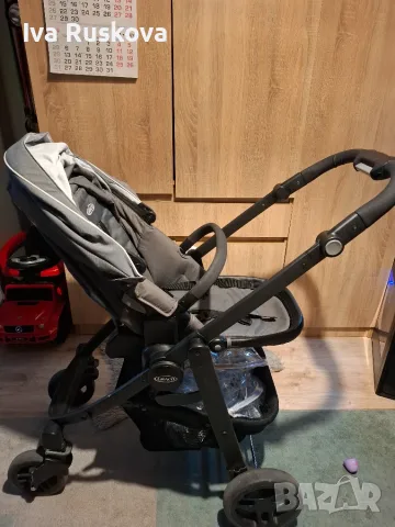Количка Graco 3in1, снимка 3 - Детски колички - 55641156