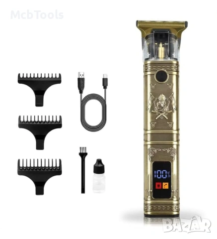 Професионален тример за бръснене T-Blade Trimmer безжичен USB, снимка 2 - Други инструменти - 54625014