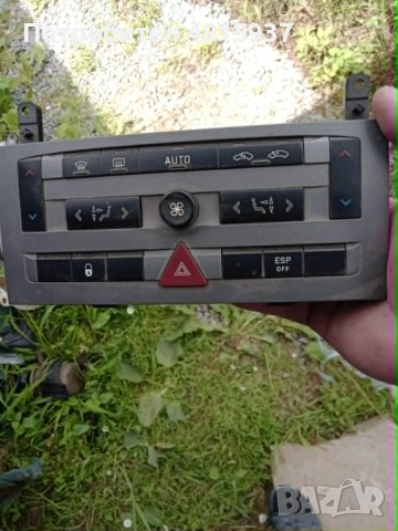 Панел управление климатроник за Пежо 407 2.0 HDI 136к.с 2004г 