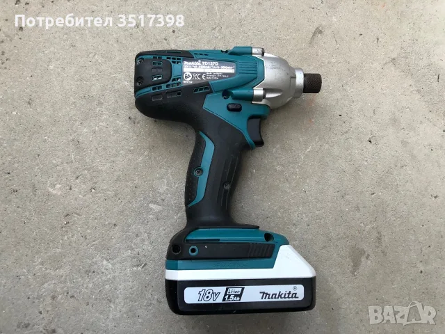 Импакт Makita 18V, снимка 2 - Винтоверти - 55618982