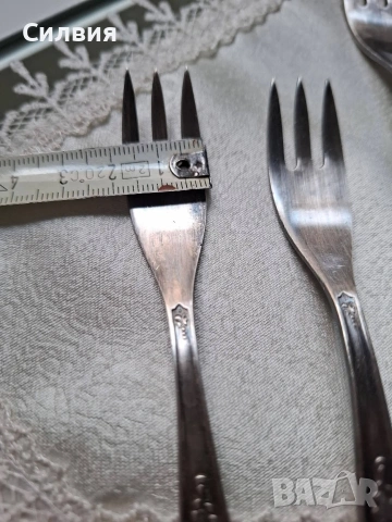Руски вилички- 6 броя , снимка 11 - Антикварни и старинни предмети - 54234357