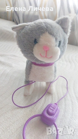 Интерактивна играчка котка, снимка 2 - Плюшени играчки - 54503003