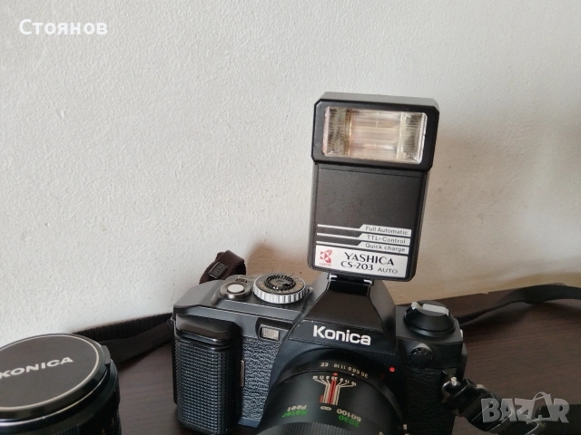 Камера Konica FS-1 Japan, снимка 12 - Фотоапарати - 54413960