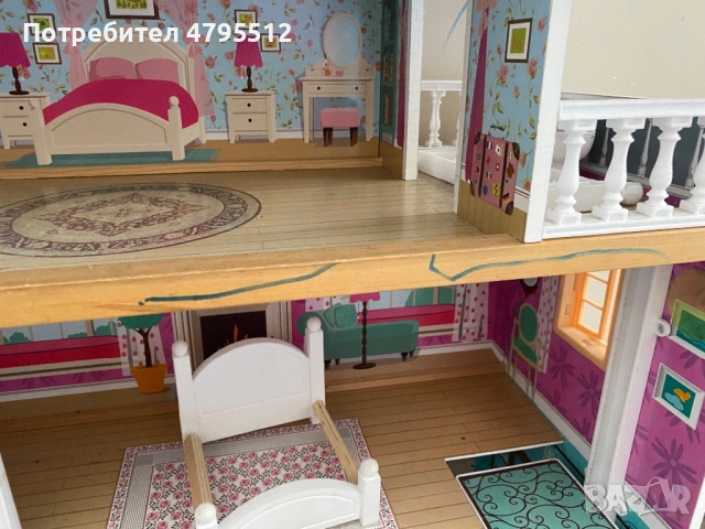 Къща за кукли, снимка 7 - Кукли - 54449108