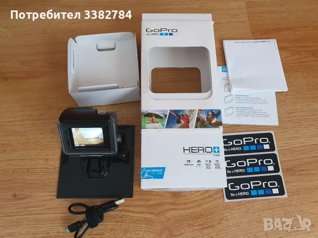 GoPro HERO +LCD комплект с кутия, снимка 6 - Камери - 55576076