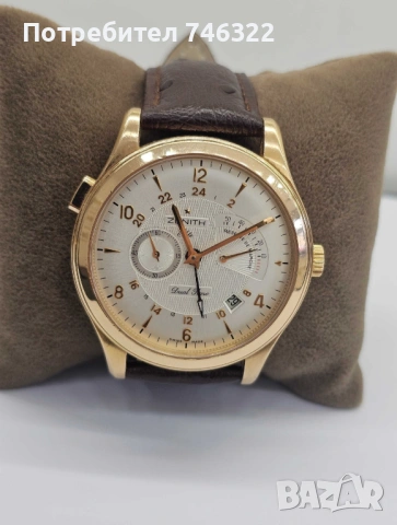 Zenith 18k. Rose gold, снимка 2 - Мъжки - 54335271