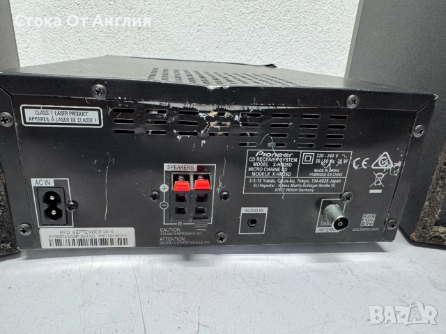 Микро аудио система - Pioneer X-HM26D / 2х38W, снимка 10 - Аудиосистеми - 53808914