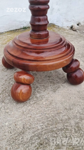 Закачалка свободностояща махагон, снимка 6 - Закачалки - 54054642