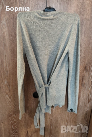 Vero Moda нова с етикет жилетка от фина вълна с черни камъни, снимка 10 - Жилетки - 54079759