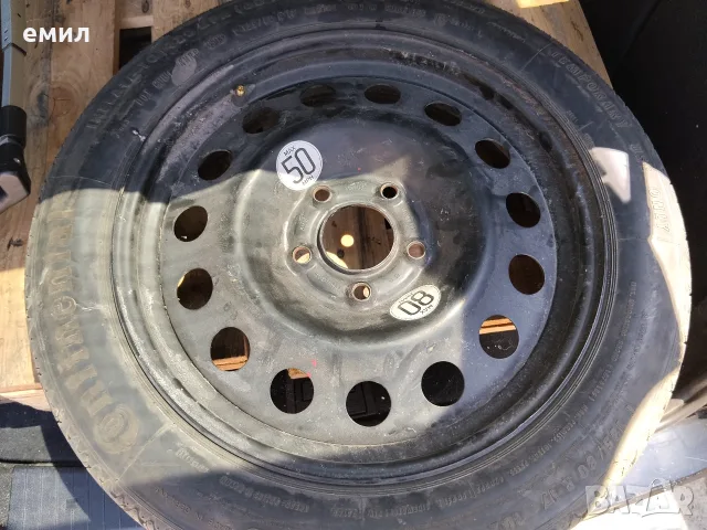 патерица /резервна гума за BMW/135х80х17/5х120