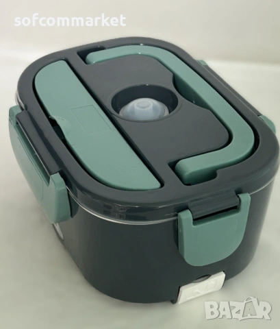 Електрическа кутия за обяд Kymko термо кутия за обяд 3-в-1, 12V/24V/220V, 1.5L, снимка 6 - Кутии за храна - 54565511