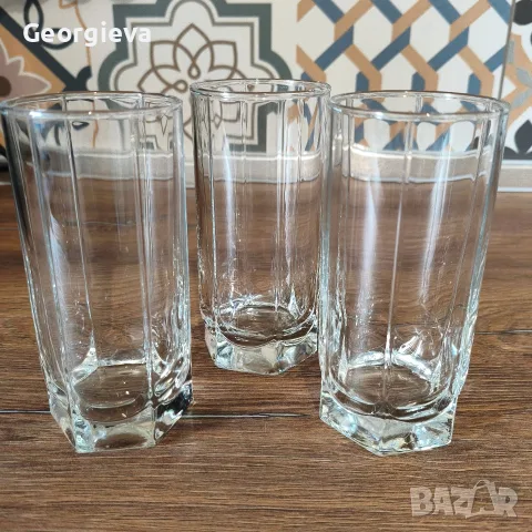 Стъклени чаши за вода.250 мл, снимка 2 - Чаши - 55671511
