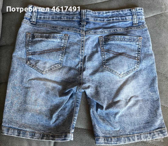 Детски къси дънки 10-12Y, снимка 2 - Дънки - 55019951