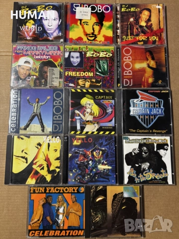 Dj Bobo - Yello - Prince Ital Joe - Captain Jack - Fun Factory 
