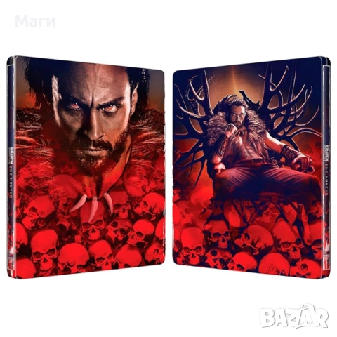 KRAVEN THE HUNTER /  4K ULTRA HD & BLU-RAY / SPECIAL EDITION STEELBOOK / без Бг субтитри , снимка 2 - Blu-Ray филми - 53989311