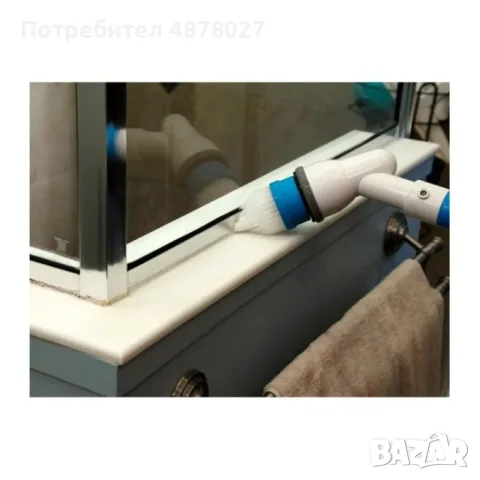 Електрическа четка за почистване на баня Spin scrubber/ Четката работи с акумулаторна батерия. , снимка 13 - Други стоки за дома - 55416702