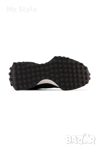 Чисто нови, New Balance 327, Велурени маратонки с кожа, Черни, 5.5, 36 р-р, снимка 4 - Маратонки - 55205834